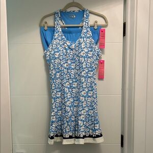 Lilly Pulitzer Lunar Blue Tennis Dress